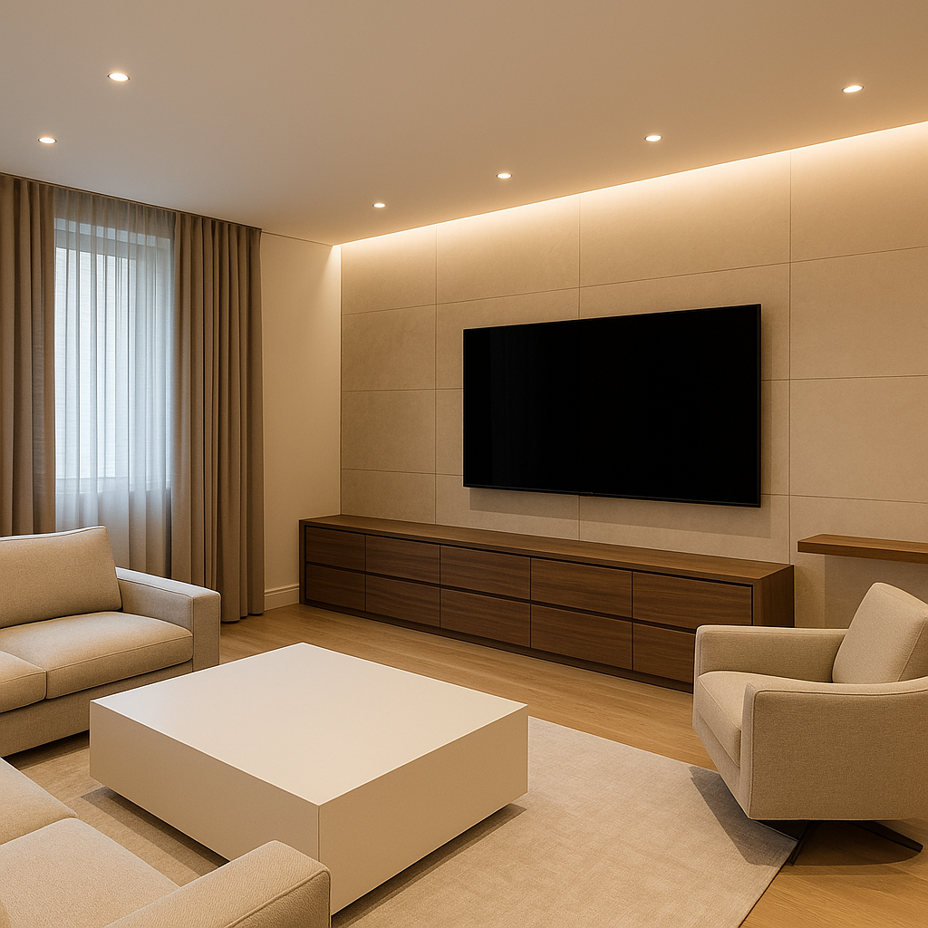 O que diferencia um projeto de alto padrão: automação ou acabamento?